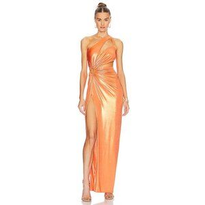 J.Angelique Mahala Dress in Metallic Orange